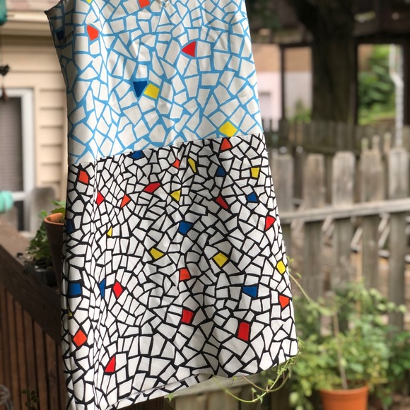 Desigual Geometric Pattern Dress Sz 40 EU (Med) - Picture 3 of 8